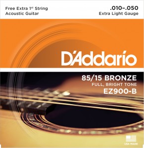 Encordoamento Violao Aço Daddario EZ900 010