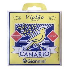 Encordoamento Violao Nylon Giannini Canario GENWB Media Com Bolinha
