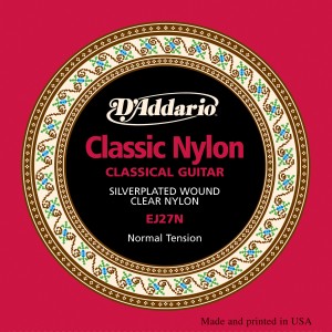 Encordoamento Violao Nylon Daddario EJ27N Media Tensao 12717