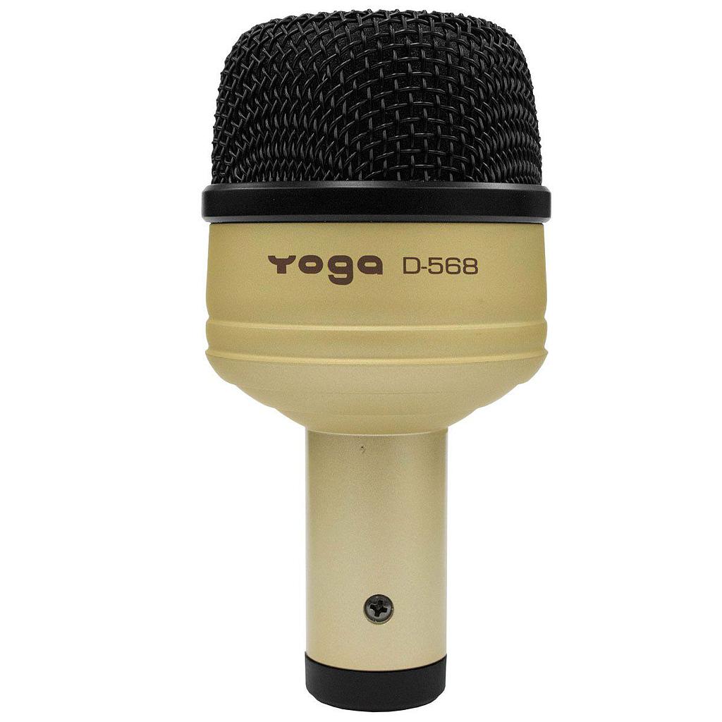 Microfone Com Fio Yoga D568 Para Percussão