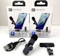 Microfone Com Fio Brm K8 Lapela