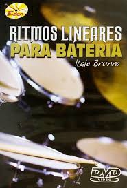 Dvd Videoaula Ritmos Lineares Para Bateria Italo Brunno RLB