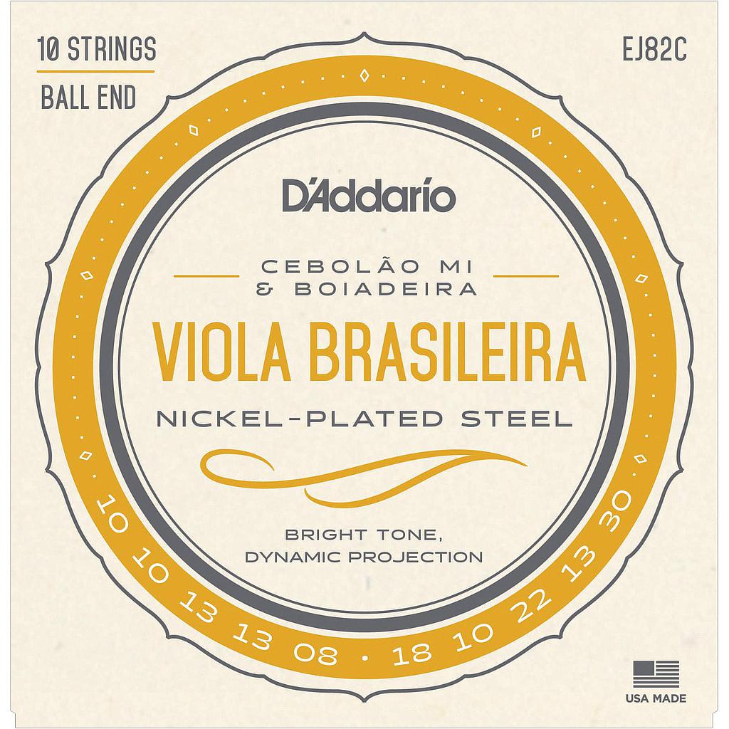 Encordoamento Viola Daddario EJ82c Cebolao Mi Boiadeira Brasileira