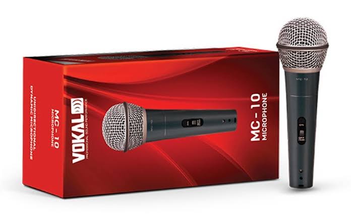 Microfone Com Fio Vokal MC10
