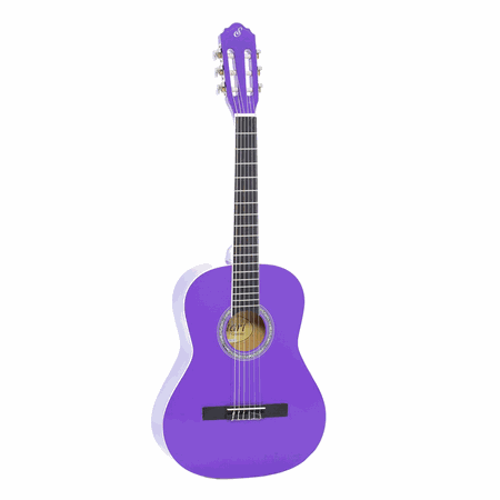 Violao Giannini N-6 PP Infantil 3/4 Acustico Nylon Roxo