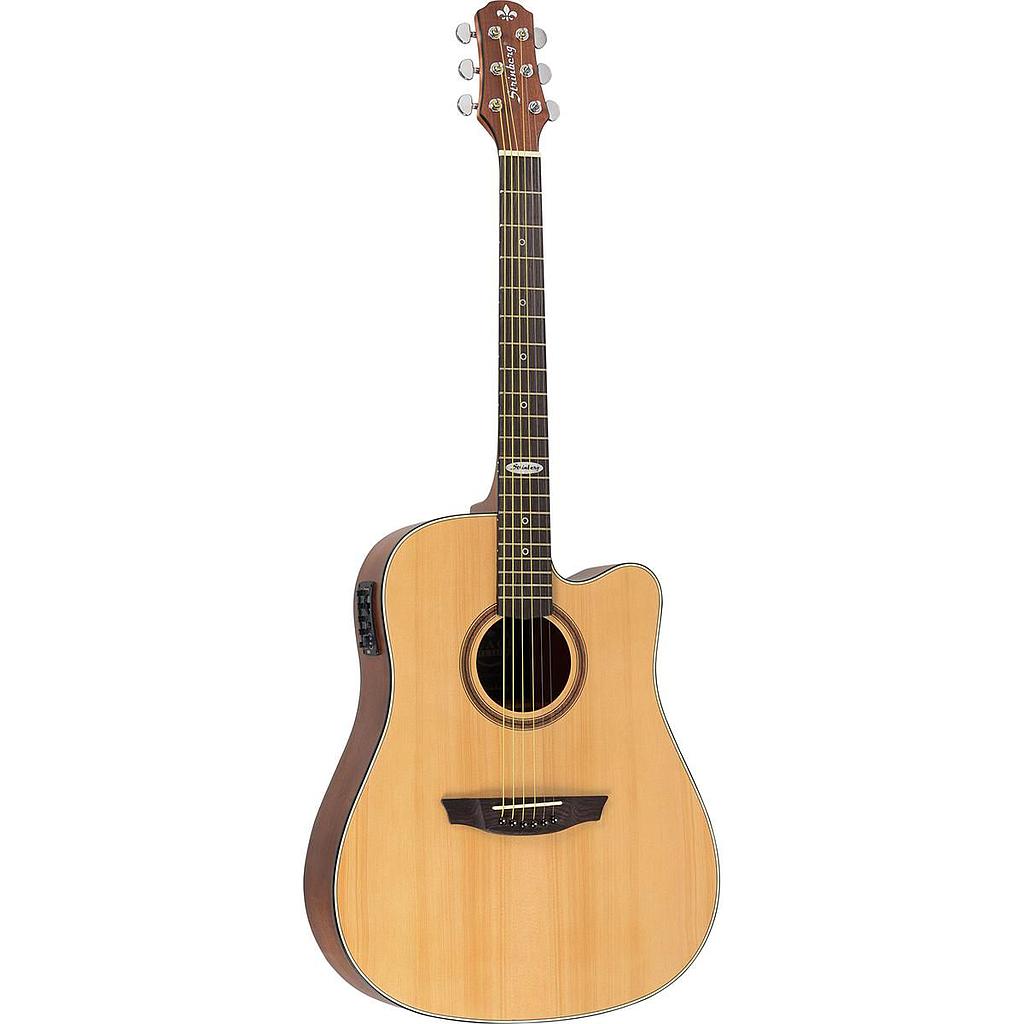 Violao Strinberg SD200C NS Folk Cataway Eletroacustico Aço Natural Satin Fosco Afinador