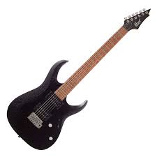 Guitarra Cort X100 OPBK Super Strato Floyd Rose Open Pore Black