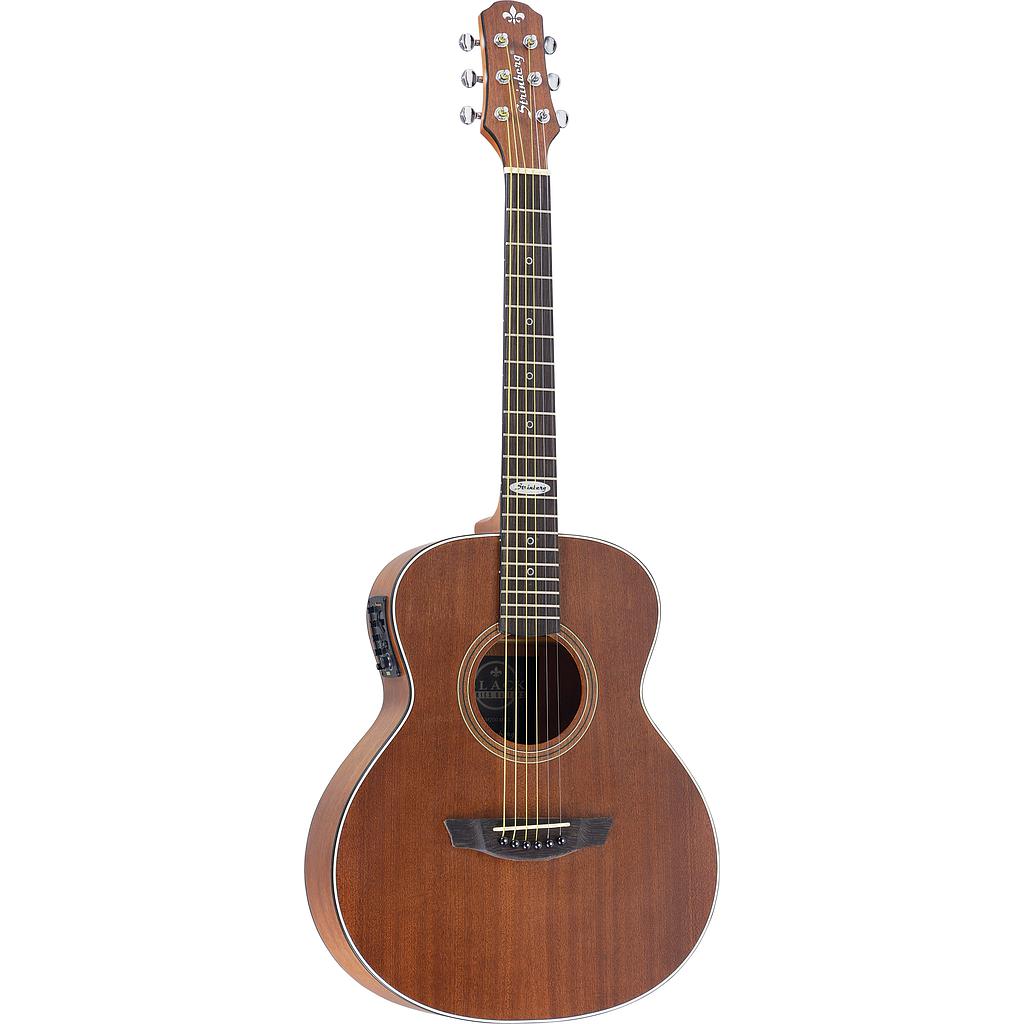 Violao Strinberg SM200C MGS Compacto Eletroacustico Mahogany Satin Fosco Afinador