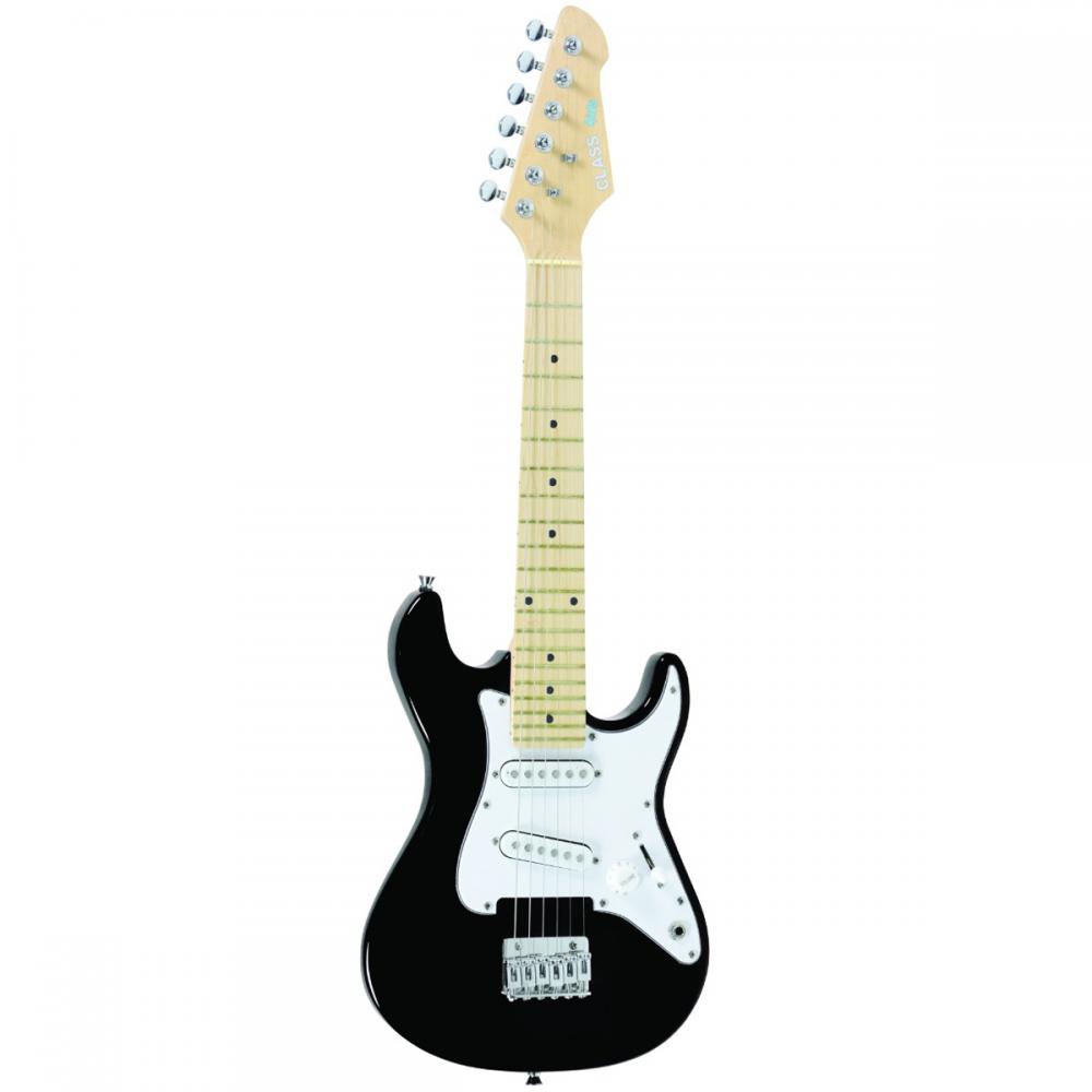 Guitarra Class Infantil CLK10 Preta Mini Strato