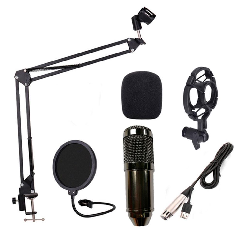 Kit Microfone Condensador Soundpro BM800K Com Acessorios