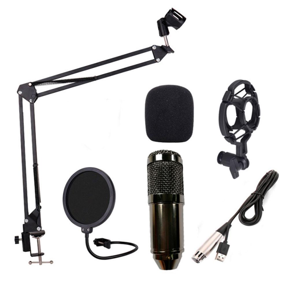 Kit Microfone SoundPro BM800K Condensador Com Acessorios