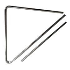 Triangulo Musical Pro Fire Aco Cromado 20 Cm 611