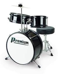 Bateria Acustica Premium DX10J Preto Junior