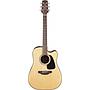 Violao Takamine GD12CE NS TP4T Folk Cataway Eletroacustico Aço Natural Satin Fosco Afinador